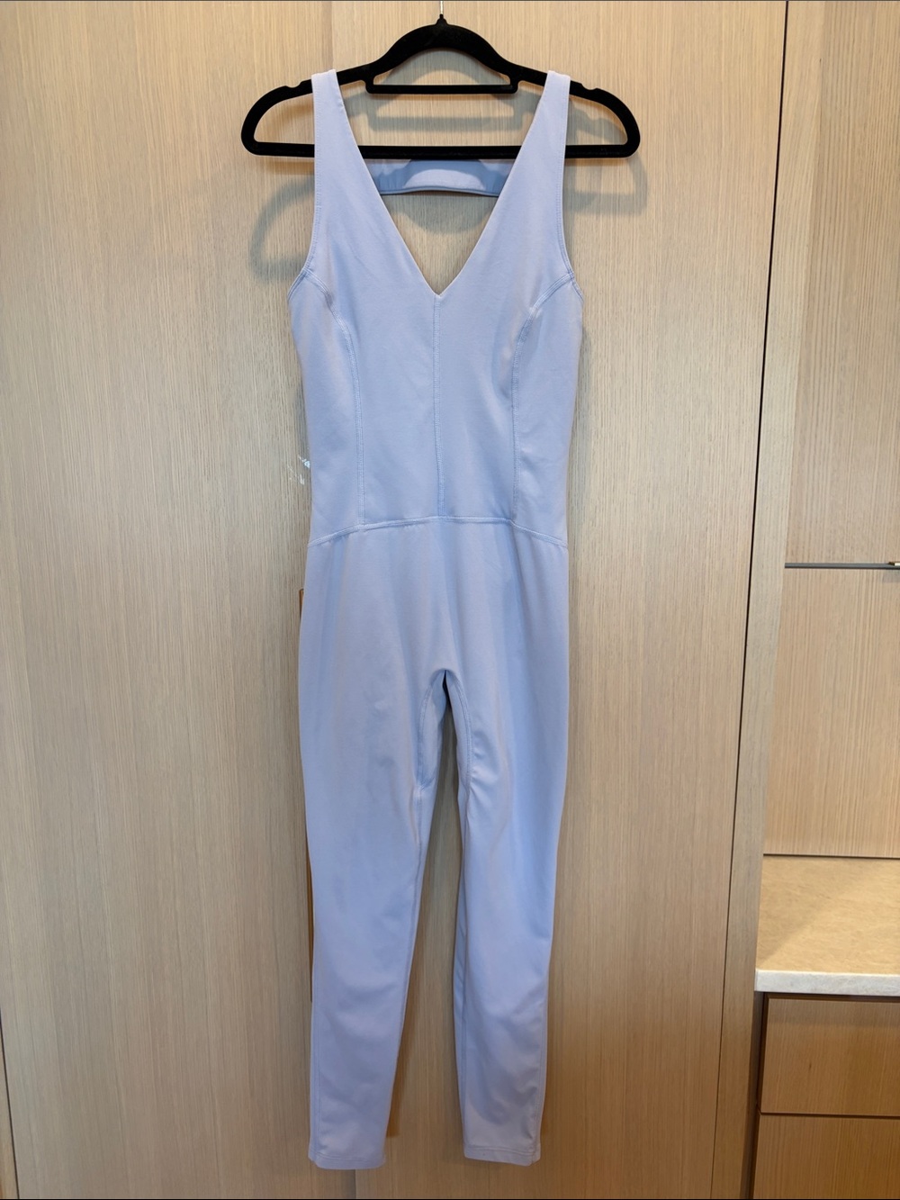 FP Movement by Free People Lavender V-Neck Active Jumpsuit